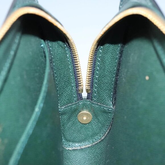 LOUIS VUITTON Taiga Baikal Clutch Bag Epicea - Picture 13 of 16